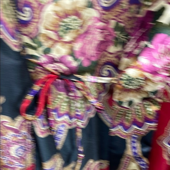 Elegant Floral Women's Robe - Picture 7 of 13